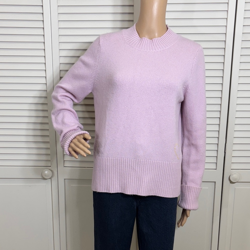 Kerri Rosenthal Women's Crew Neck Cashmere Sweater Medium